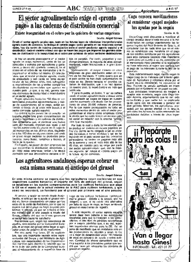 ABC SEVILLA 27-09-1993 página 57