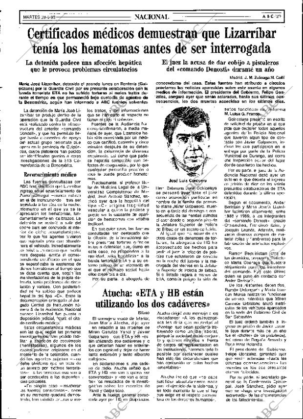 ABC SEVILLA 28-09-1993 página 21