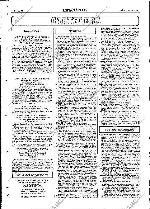 ABC MADRID 29-09-1993 página 104