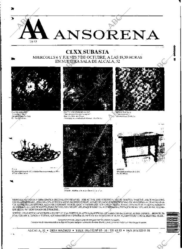 ABC MADRID 30-09-1993 página 128