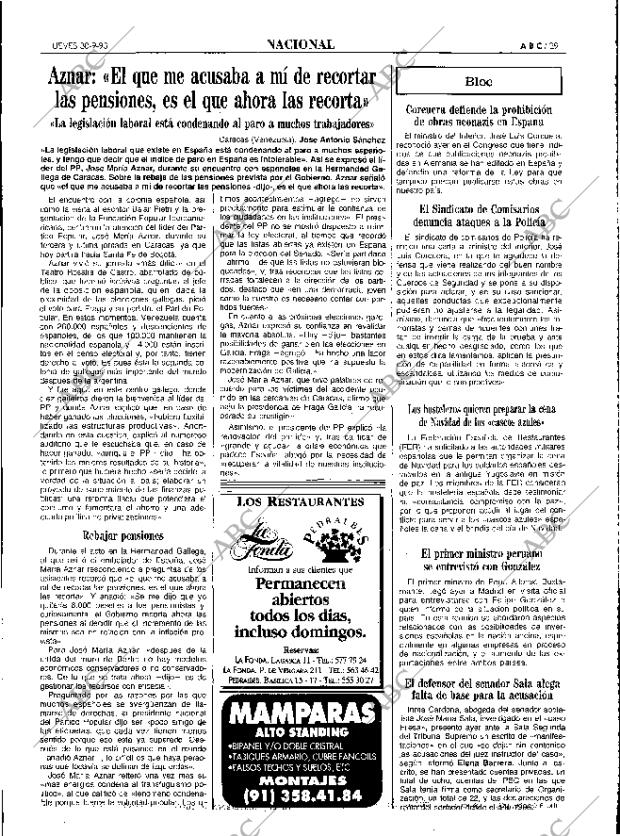 ABC MADRID 30-09-1993 página 29