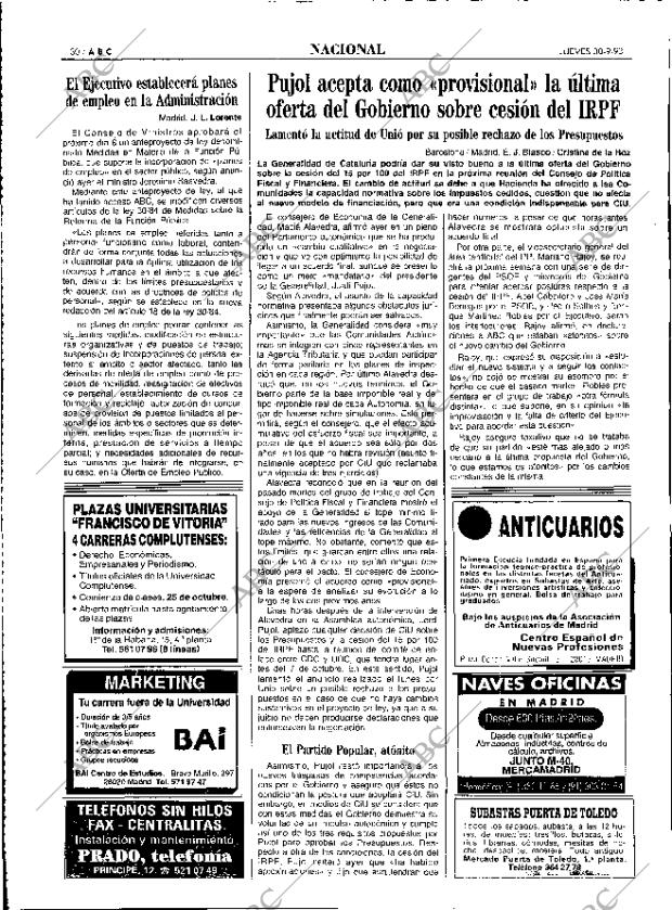 ABC MADRID 30-09-1993 página 30