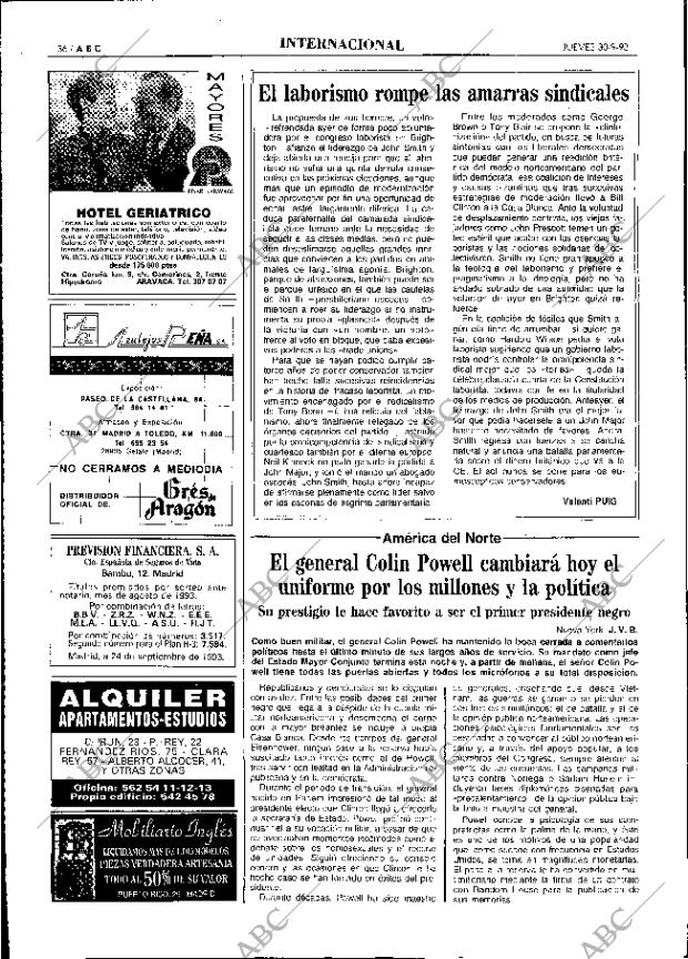 ABC MADRID 30-09-1993 página 36