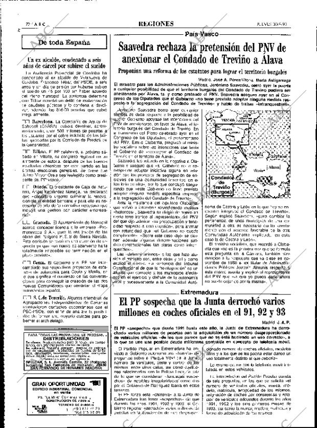 ABC MADRID 30-09-1993 página 72