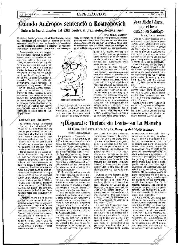ABC MADRID 30-09-1993 página 89