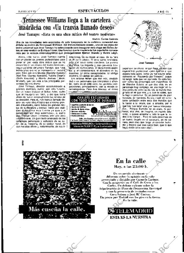 ABC MADRID 30-09-1993 página 91