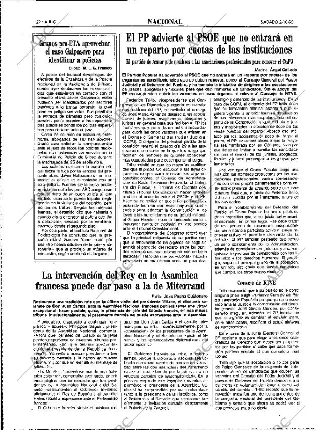 ABC MADRID 02-10-1993 página 22