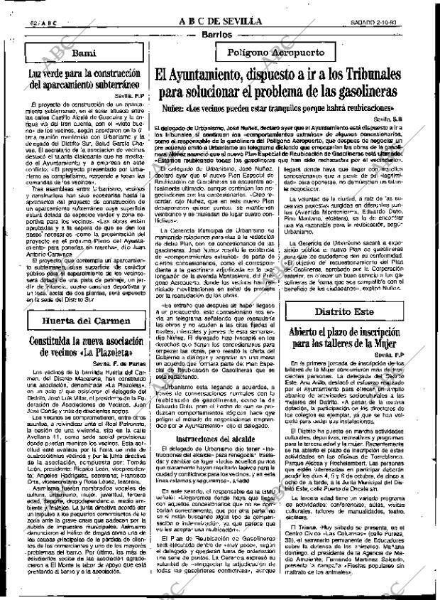 ABC SEVILLA 02-10-1993 página 62