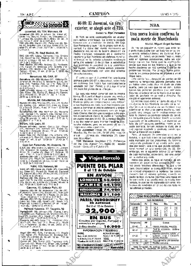 ABC MADRID 04-10-1993 página 104