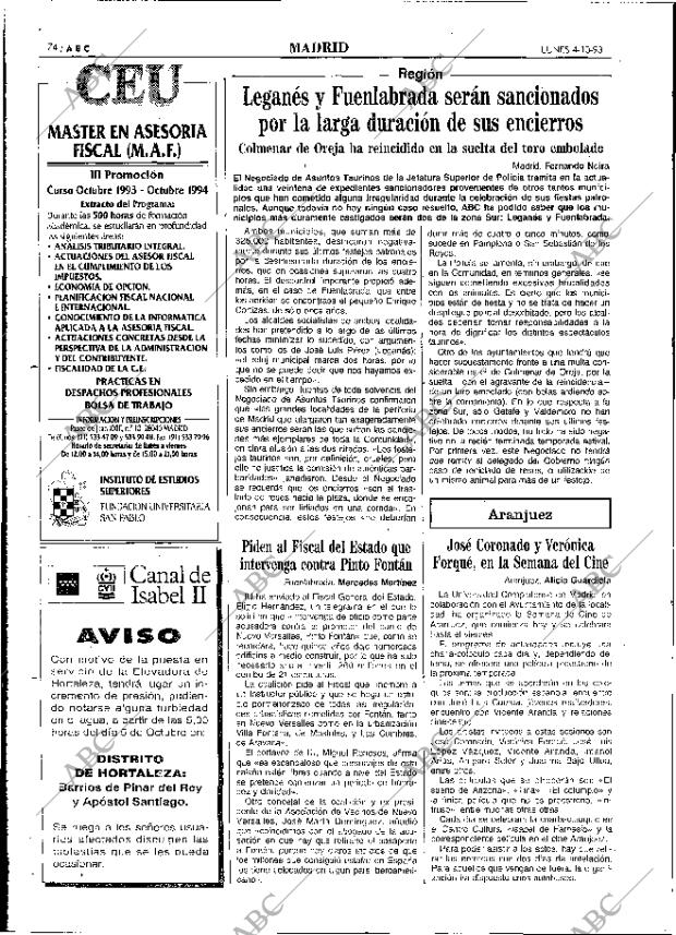 ABC MADRID 04-10-1993 página 74