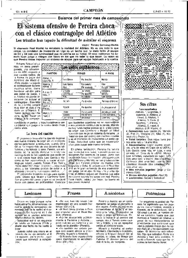 ABC MADRID 04-10-1993 página 92
