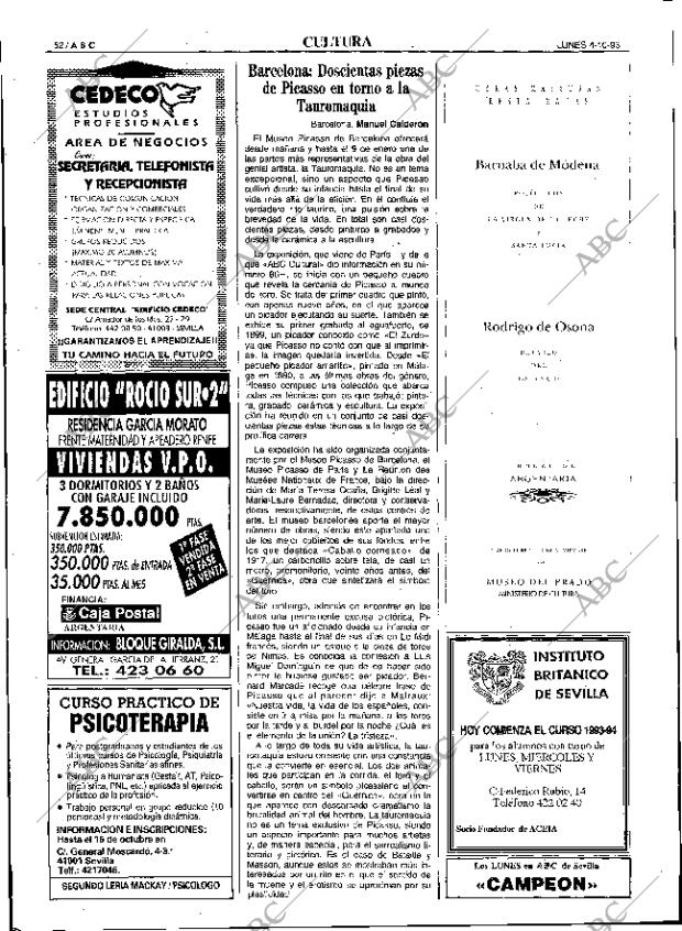 ABC SEVILLA 04-10-1993 página 52