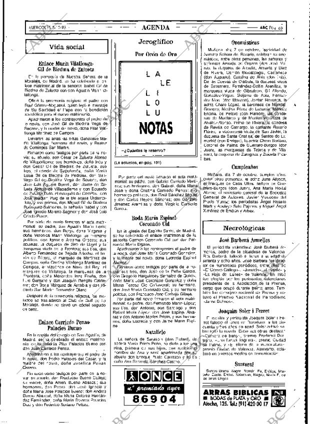 ABC MADRID 06-10-1993 página 69