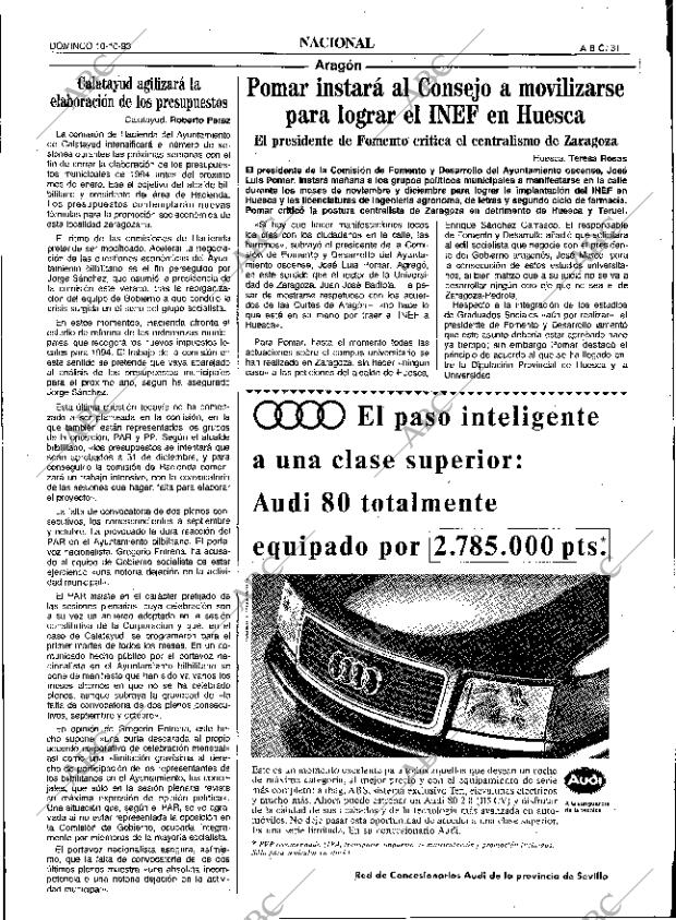 ABC SEVILLA 10-10-1993 página 31