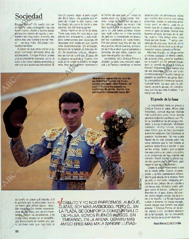 BLANCO Y NEGRO MADRID 10-10-1993 página 32