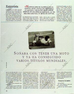 BLANCO Y NEGRO MADRID 10-10-1993 página 74