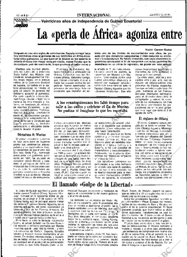 ABC MADRID 12-10-1993 página 40