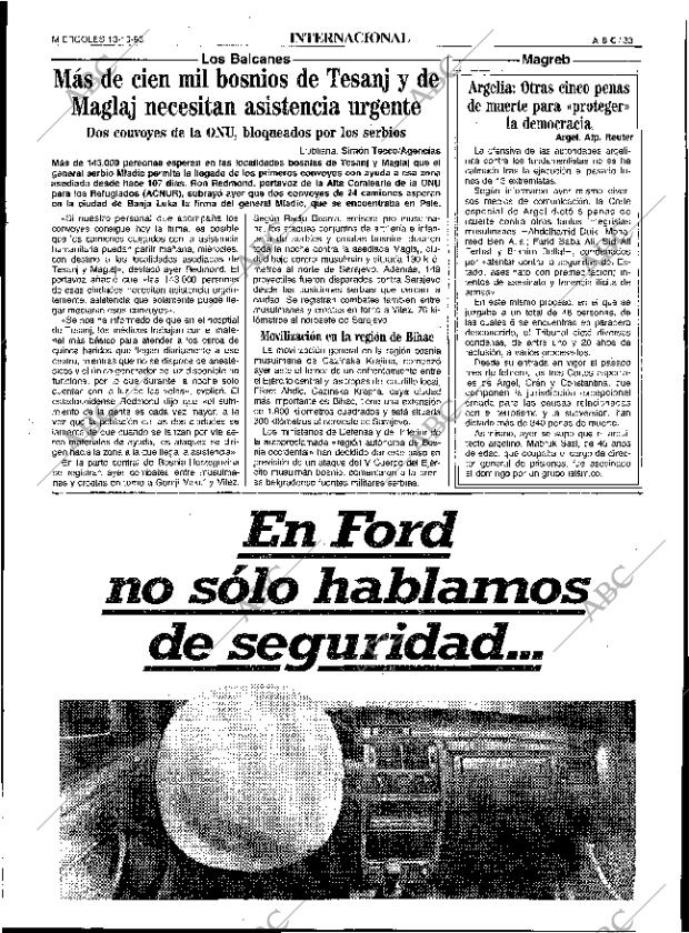 ABC SEVILLA 13-10-1993 página 33