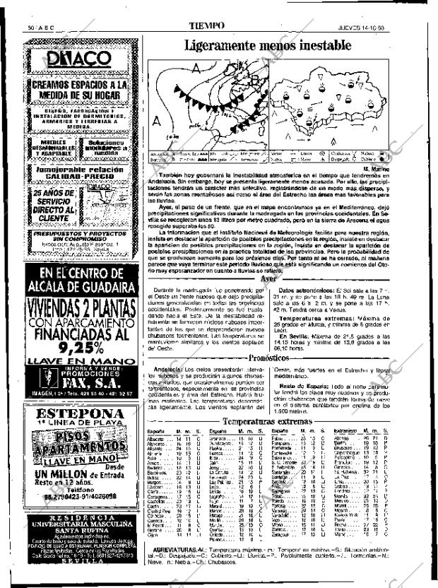 ABC SEVILLA 14-10-1993 página 50