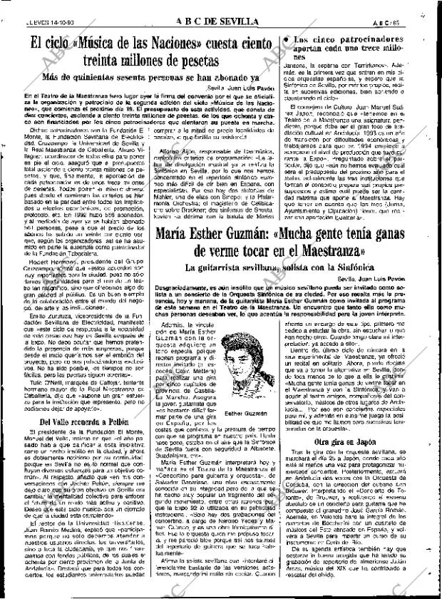 ABC SEVILLA 14-10-1993 página 65