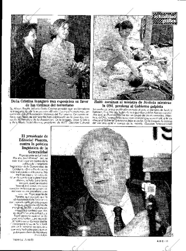 ABC MADRID 15-10-1993 página 11