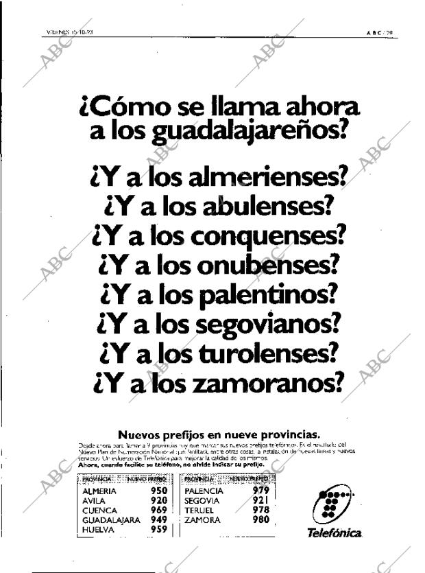 ABC MADRID 15-10-1993 página 29