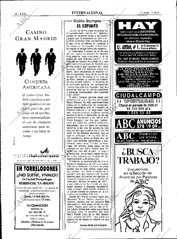 ABC MADRID 15-10-1993 página 46