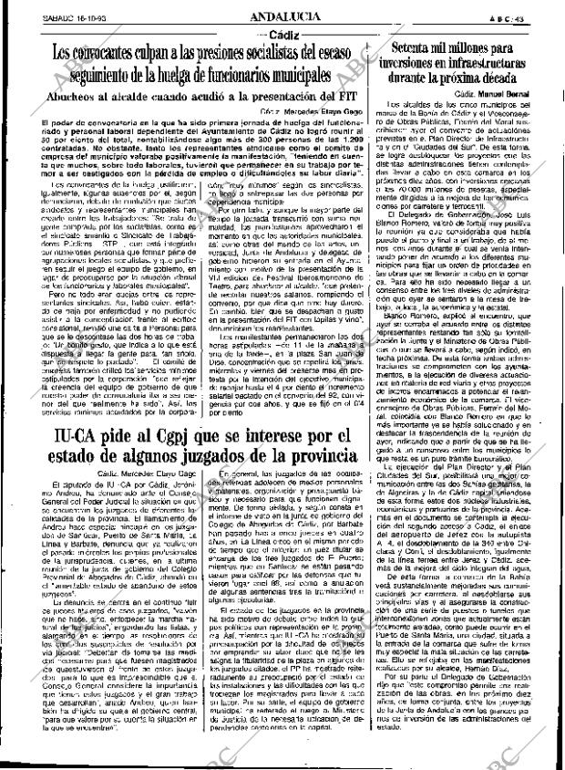 ABC SEVILLA 16-10-1993 página 43