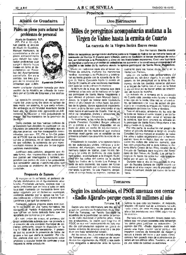 ABC SEVILLA 16-10-1993 página 62