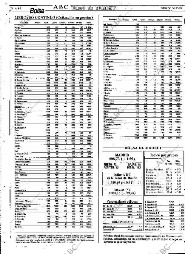ABC SEVILLA 16-10-1993 página 74