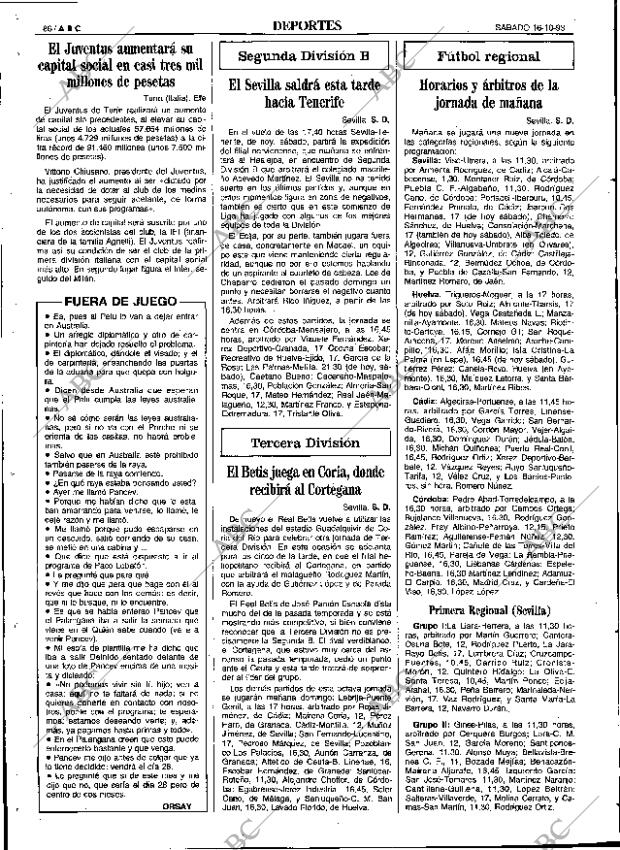 ABC SEVILLA 16-10-1993 página 86