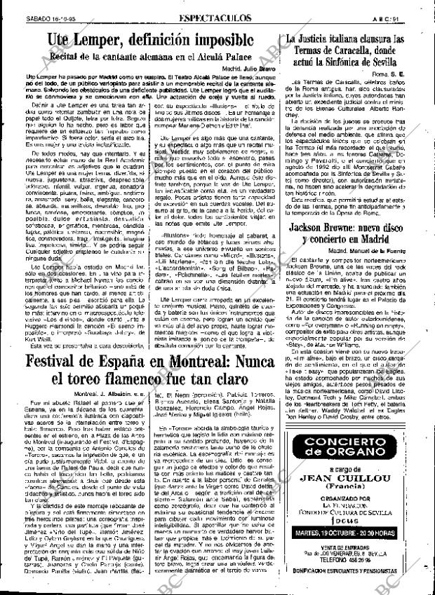 ABC SEVILLA 16-10-1993 página 91