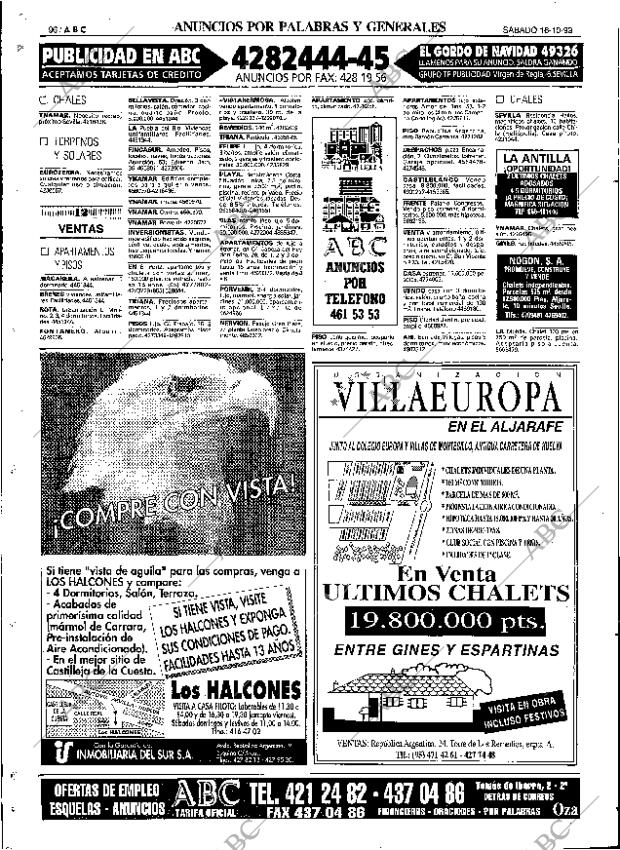 ABC SEVILLA 16-10-1993 página 96