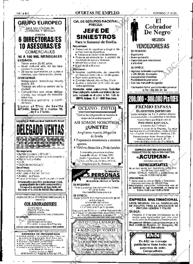 ABC SEVILLA 17-10-1993 página 100