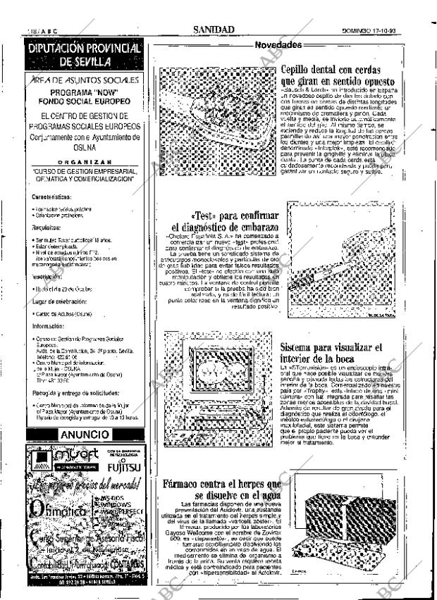 ABC SEVILLA 17-10-1993 página 118
