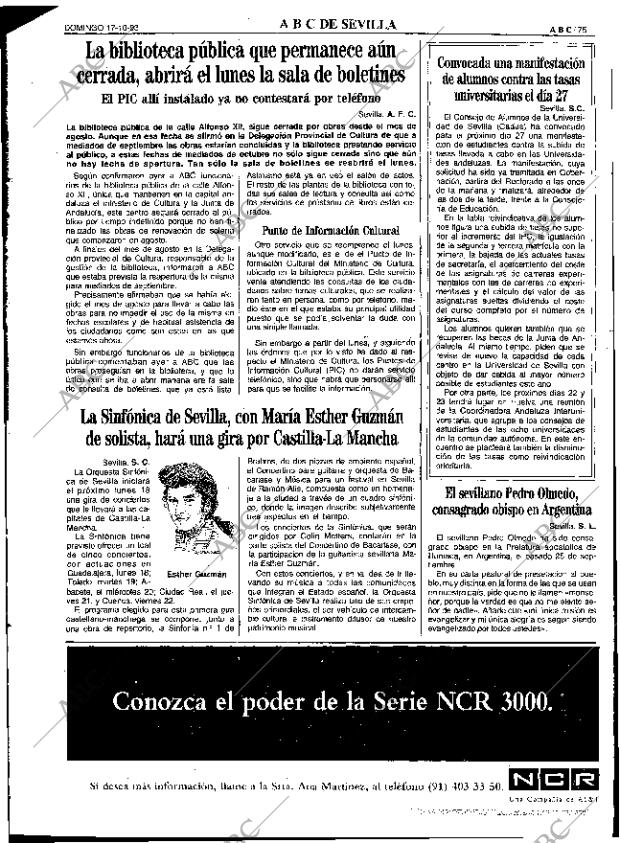 ABC SEVILLA 17-10-1993 página 75