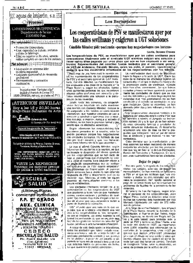 ABC SEVILLA 17-10-1993 página 78