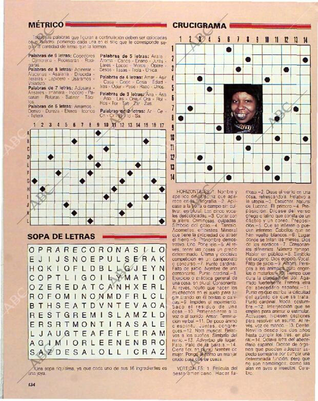 BLANCO Y NEGRO MADRID 17-10-1993 página 134