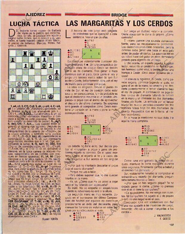 BLANCO Y NEGRO MADRID 17-10-1993 página 137