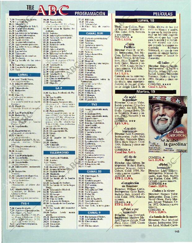 BLANCO Y NEGRO MADRID 17-10-1993 página 143