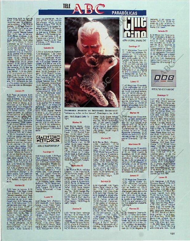 BLANCO Y NEGRO MADRID 17-10-1993 página 151