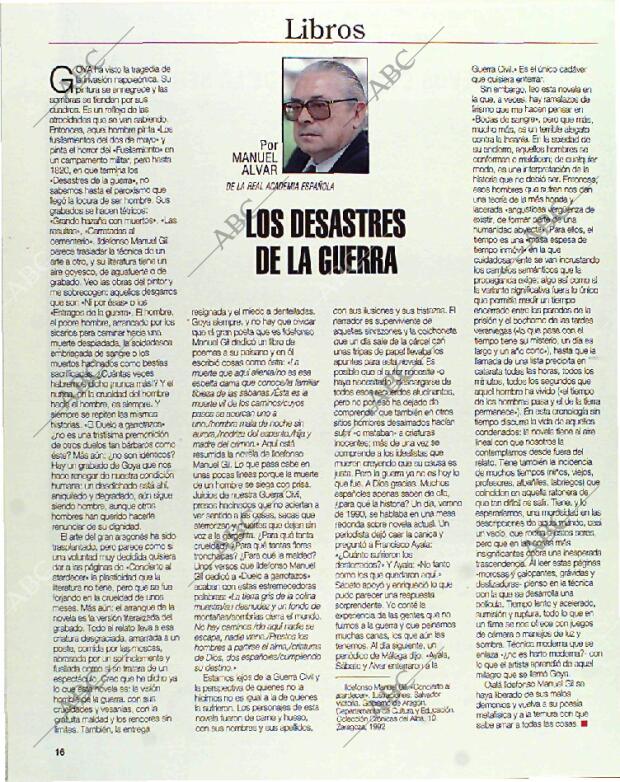 BLANCO Y NEGRO MADRID 17-10-1993 página 16