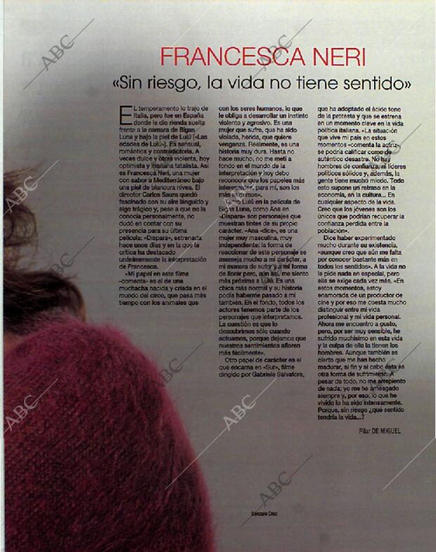 BLANCO Y NEGRO MADRID 17-10-1993 página 41