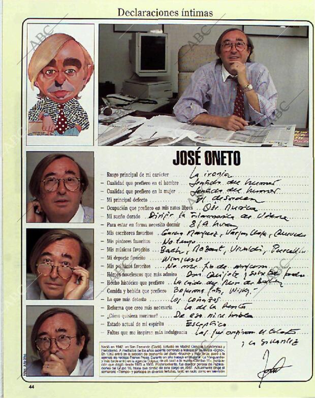 BLANCO Y NEGRO MADRID 17-10-1993 página 44