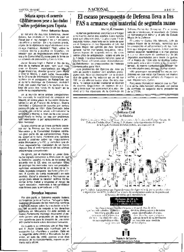 ABC SEVILLA 19-10-1993 página 31