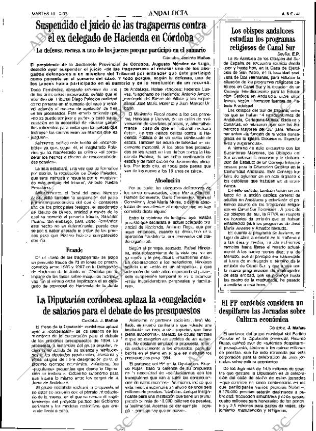 ABC SEVILLA 19-10-1993 página 41