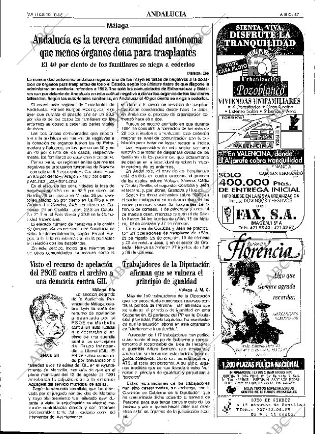 ABC SEVILLA 19-10-1993 página 47