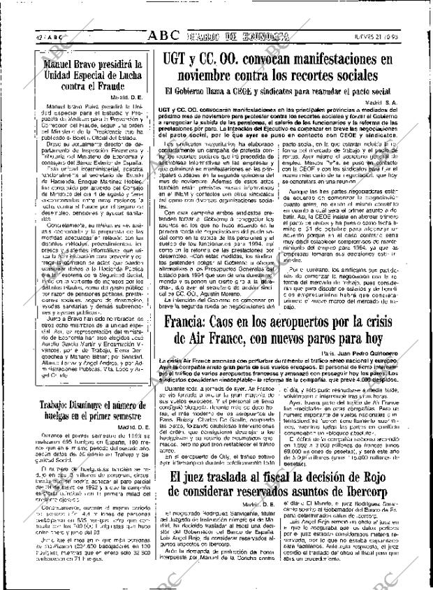 ABC MADRID 21-10-1993 página 42