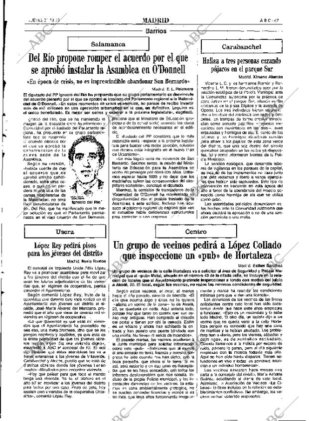 ABC MADRID 21-10-1993 página 67