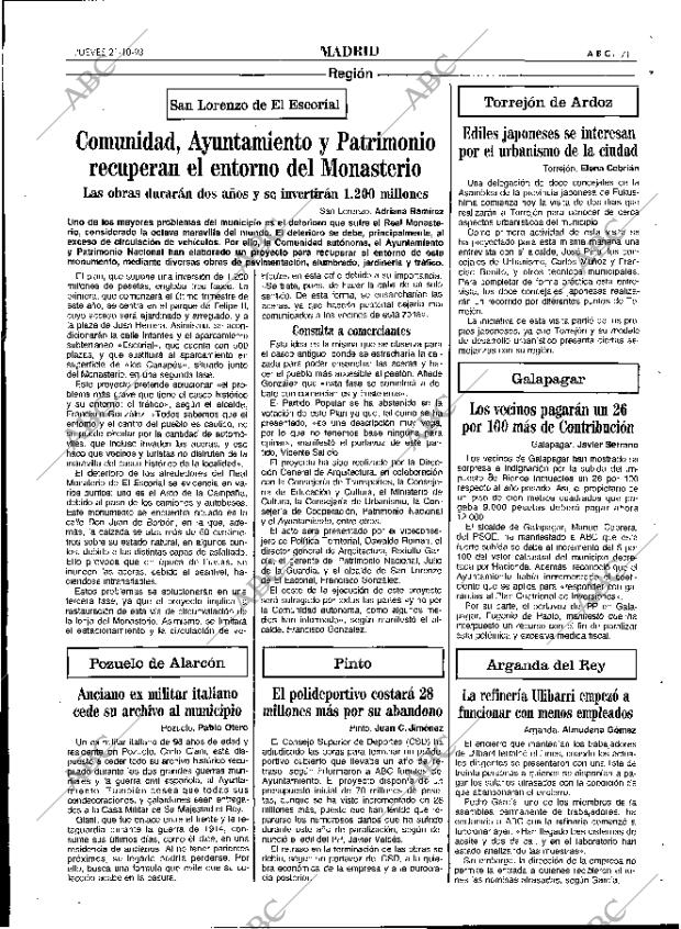 ABC MADRID 21-10-1993 página 71